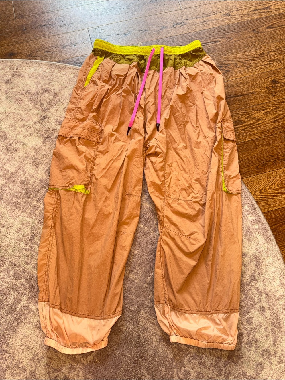 Free People FP Movement Women’s XL Brown Spring Forward Pants - Picture 4 of 6